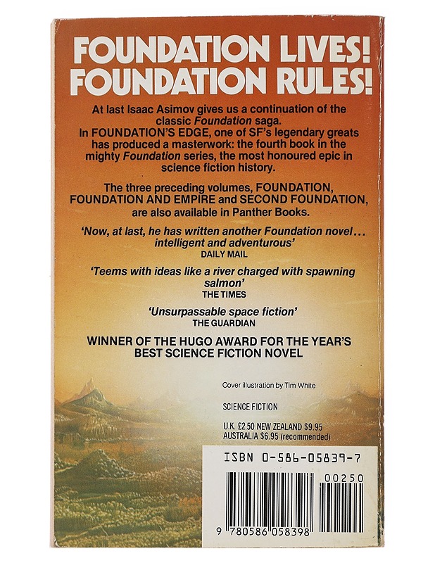 Foundation's Edge - Isaac Asimov - Fantasia- ja scifi - 10105488453 - 1