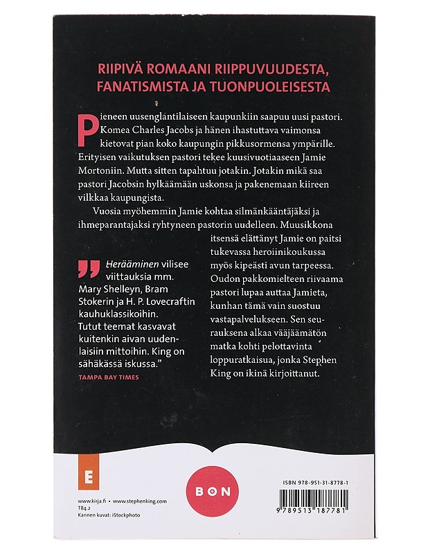 Herääminen - King, Stephen - Jännitys ja dekkarit - 10105488465 - 1