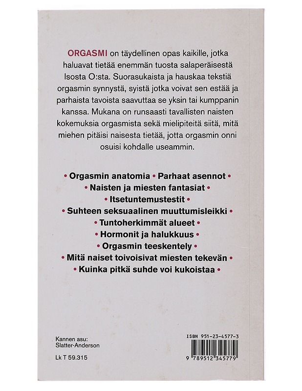 Orgasmi - Barker, Tara - Tietokirjat ja oppaat - 10105488477 - 1