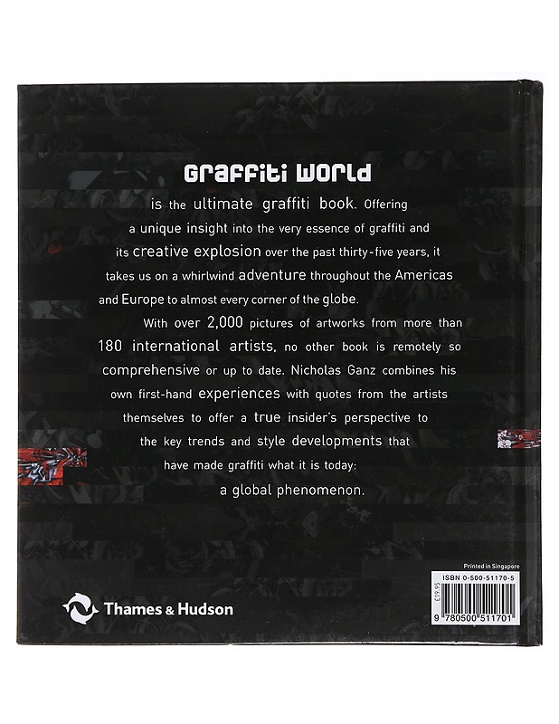 Graffiti World , Street art from five continents - Nicholas Ganz  - Tietokirjat ja oppaat - 10105488491 - 1