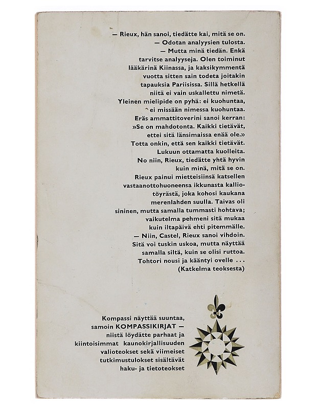 Rutto - Albert Camus - Romaanit ja novellit - 10105488520 - 1