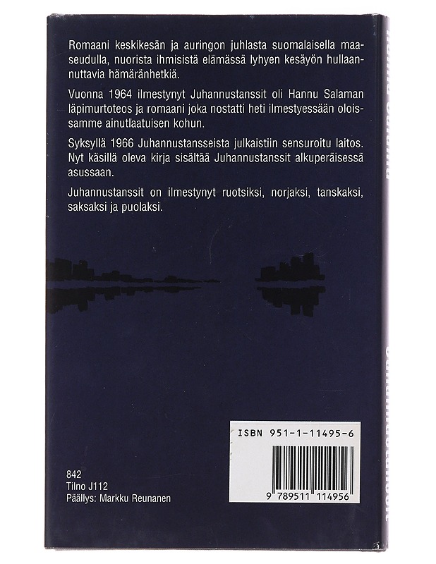 Juhannustanssit : romaani - Hannu Salama - Romaanit ja novellit - 10105488551 - 1