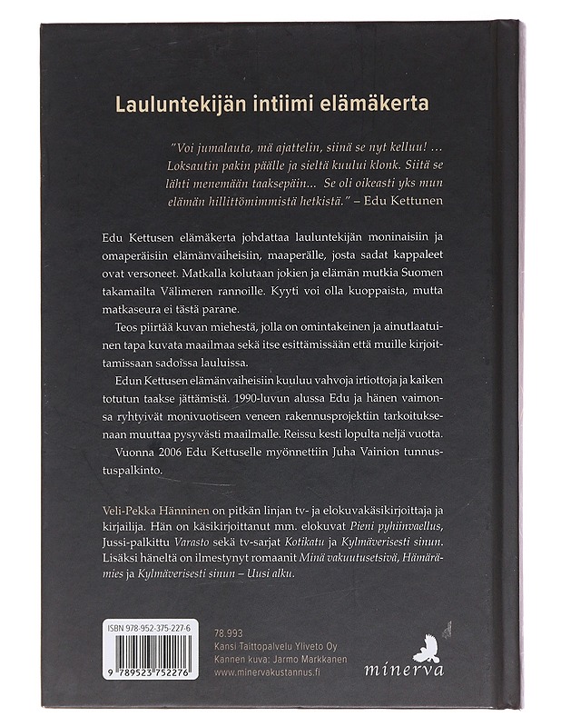Edu Kettunen - Hänninen, Vepe - Elämäkerrat ja muistelmat - 10105488560 - 1