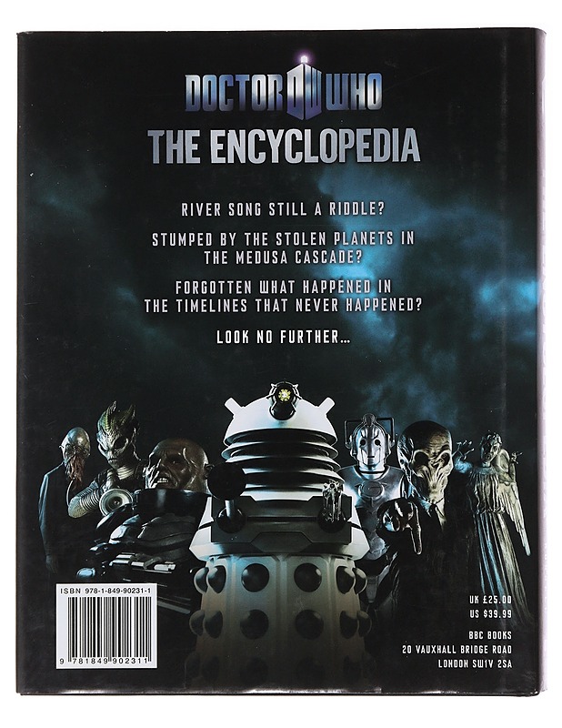 Doctor Who - The Encyclopedia - Fantasia- ja scifi - 10105488571 - 1