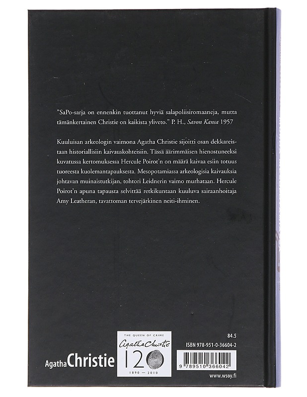 Murha Mesopotamiassa - Christie, Agatha - Jännitys ja dekkarit - 10105488598 - 1