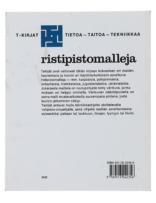 Ristipistomalleja - Martta Pyykkö, Katinka Mikkilä  - Käsityökirjat - 10105488619 - 1