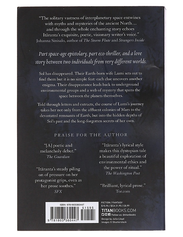 The moonday letters - Emmi Itäranta - Fantasia- ja scifi - 10105488621 - 1