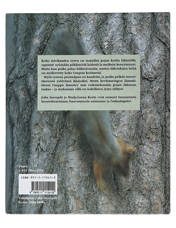 Omppu-orava - Suonpää, Juha - Lastenkirjat - 10105488688 - 1