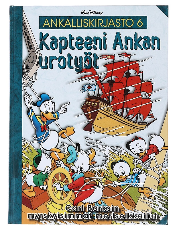 Kapteeni Ankan urotyöt - Barks, Carl - Sarjakuvat - 10105488714 - 0