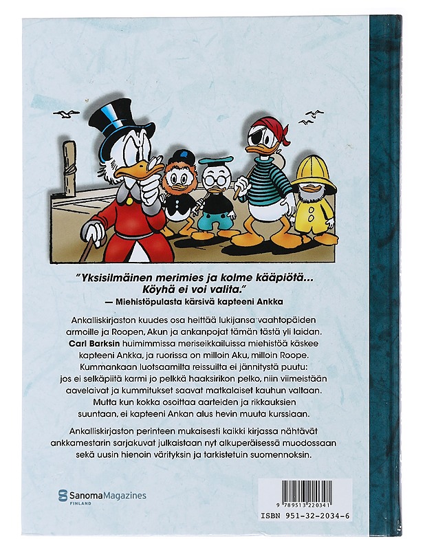 Kapteeni Ankan urotyöt - Barks, Carl - Sarjakuvat - 10105488714 - 1