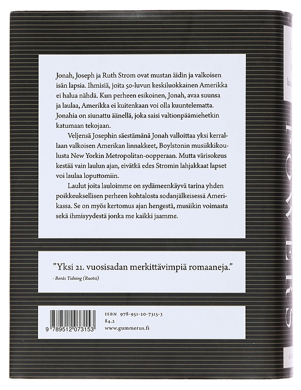 Laulut joita lauloimme - Powers, Richard - Musiikki- ja elokuvakirjat - 10105488750 - 1