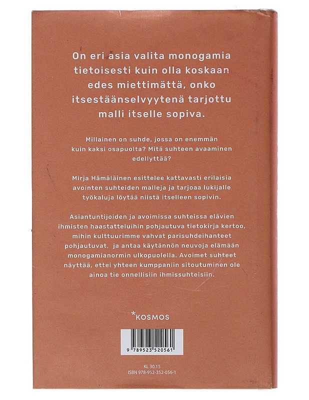 Avoimet suhteet - Mirja Hämäläinen - Tietokirjat ja oppaat - 10105488762 - 1