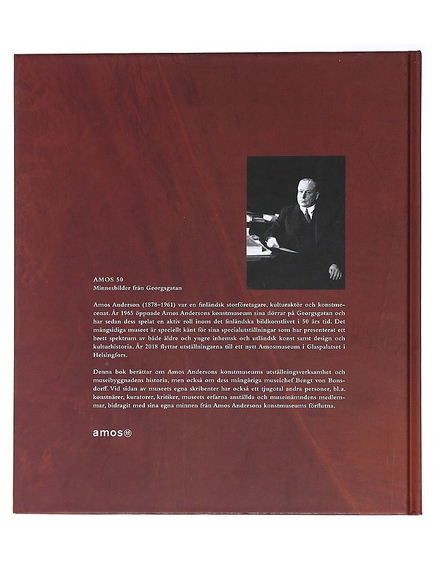 Amos 50 : minnesbilder från Georgsgatan - Historiakirjat - 10105488825 - 1