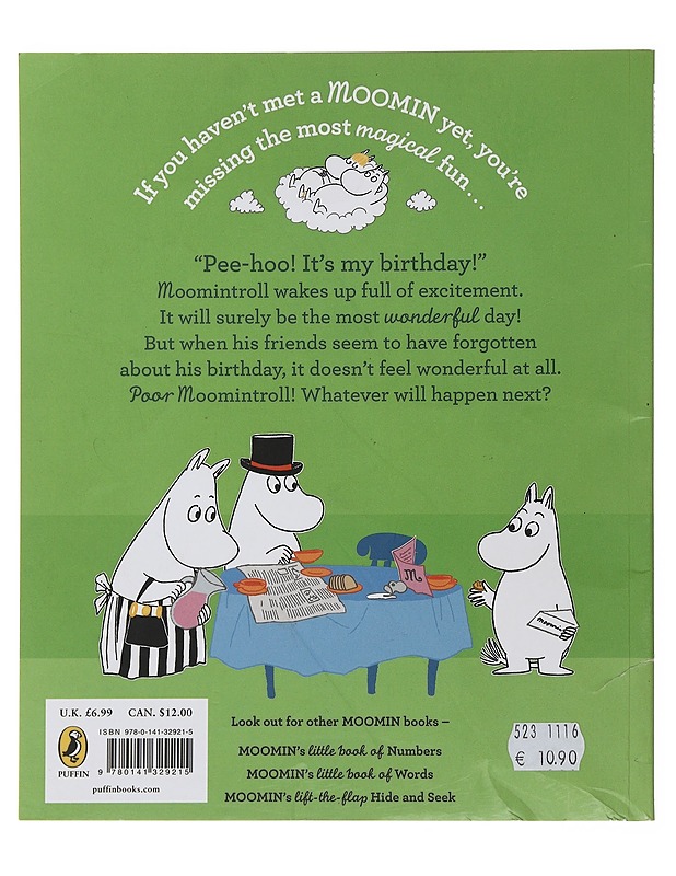 Moomin and the Birthday Button - Jansson, Tove - Lastenkirjat - 10105488830 - 1