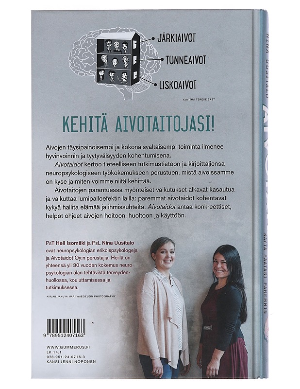 Aivotaidot : käytä päätäsi paremmin - Isomäki, Heli - Tietokirjat ja oppaat - 10105488854 - 1