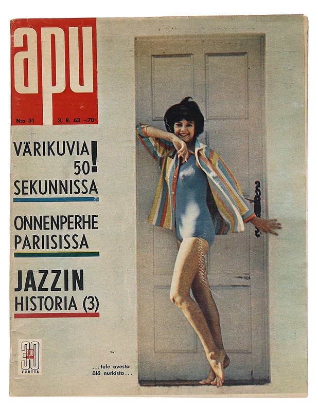 apu : N:o 31 : 3.8. 1963/-:70 - Harrastekirjat - 10105488873 - 0