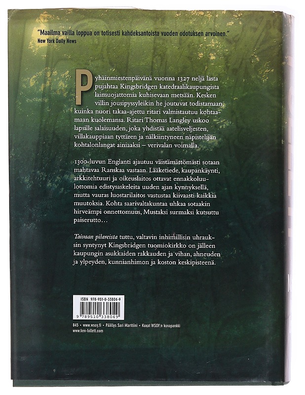 Maailma vailla loppua - Follett, Ken - Historiakirjat - 10105488877 - 1