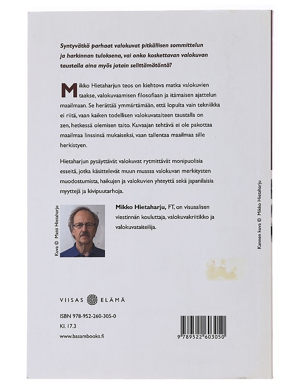 Paperilyhty virrassa : zen ja valokuvaus - Mikko Hietaharju - Tietokirjat ja oppaat - 10105488885 - 1