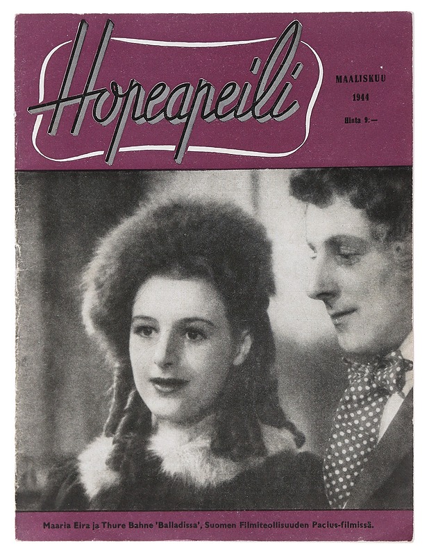 Hopeapeili : N:o 3 : 1944 - Harrastekirjat - 10105488894 - 0