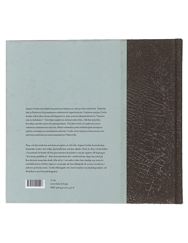 August Uotila 1858 - 1886 - SKS - Historiakirjat - 10105488939 - 1