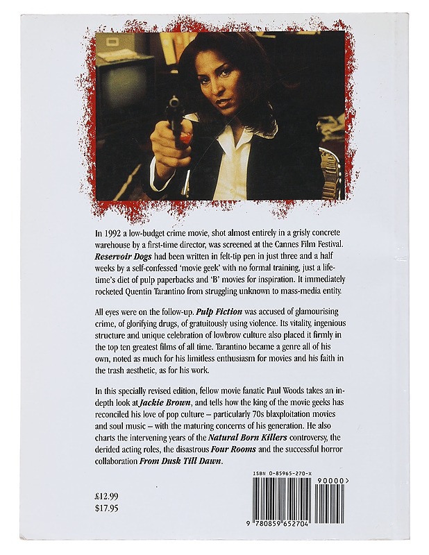 King Pulp : the wild world of Quentin Tarantino - Paul A. Woods - Musiikki- ja elokuvakirjat - 10105488954 - 1