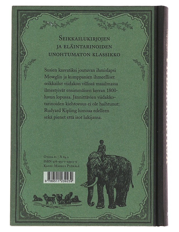 Rudyard Kiplingin Viidakkokirja - Kipling, Rudyard - Nuorten kirjat - 10105488968 - 1
