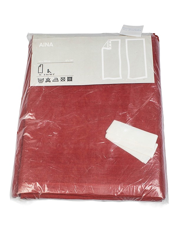 IKEA AINA verhot 145 x 300 CM, 2 kpl - Verhot ja kapat - 10105488990 - 0