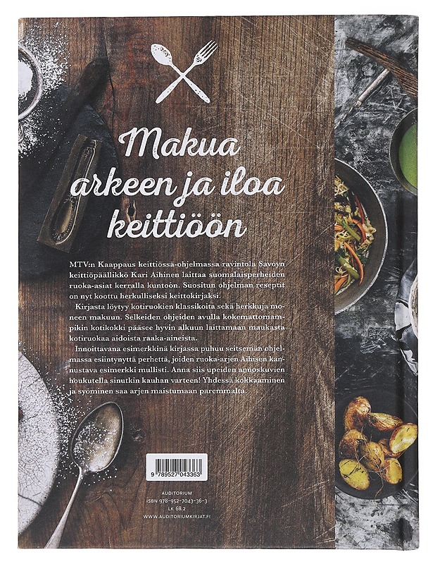 Kaappaus keittiössä - Aihinen, Kari - Ruokakirjat - 10105489008 - 1