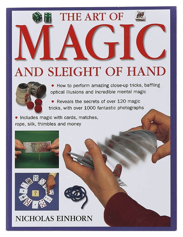 The Art Of Magic And Sleight Of Hand - Nicholas Einhorn - Kirja lahjaksi - 10105489046 - 0