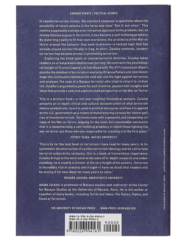 Terrorism: The Self-Fulfilling Prophecy - Tietokirjat - 10105489047 - 1