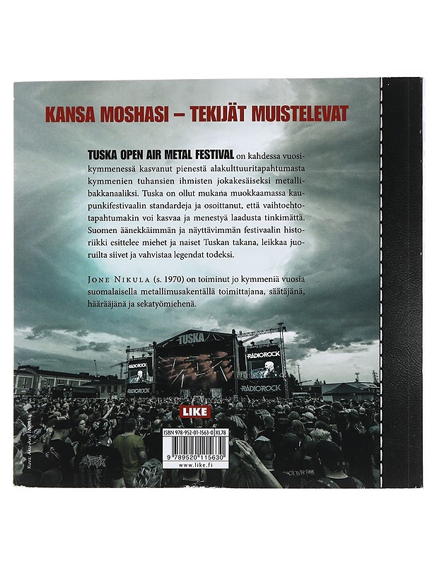 Tuska 20 vuotta - Jone Nikula - Harrastekirjat - 10105489079 - 1