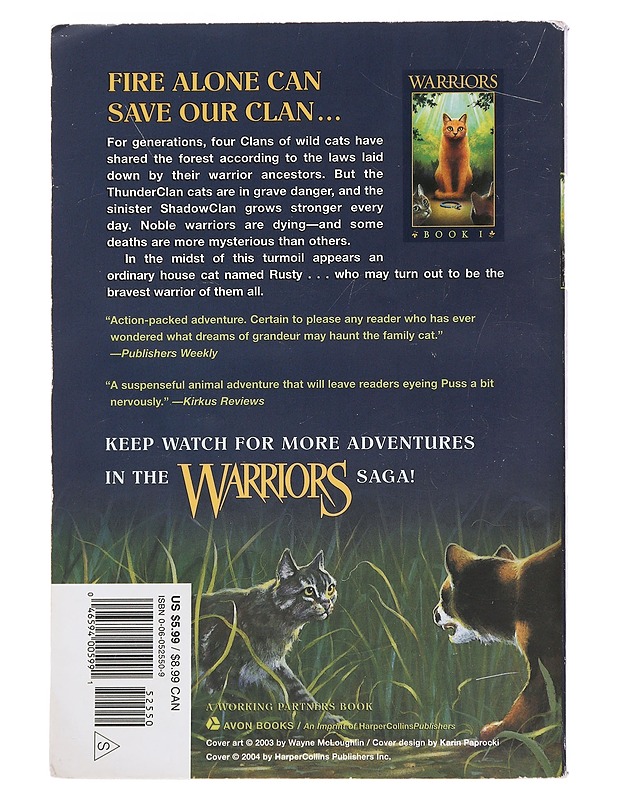 Into the Wild - Erin Hunter  - Fantasia- ja scifi - 10105489094 - 1