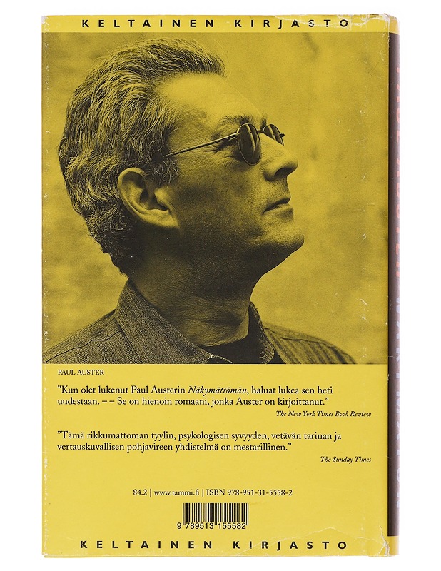 Näkymätön - Auster, Paul - Romaanit ja novellit - 10105489113 - 1