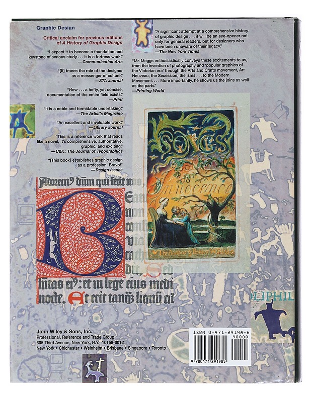 A history of graphic design - Philip B. Meggs - Taide- ja kulttuurikirjat - 10105489118 - 1