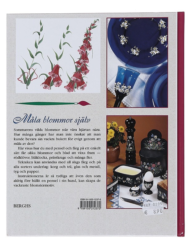 Så målar du vilda blommor - Johansen, Ann Christin - Tietokirjat ja oppaat - 10105489139 - 1