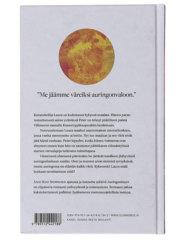 Auringonkuori - Nupponen, Anni - Romaanit ja novellit - 10105489151 - 1