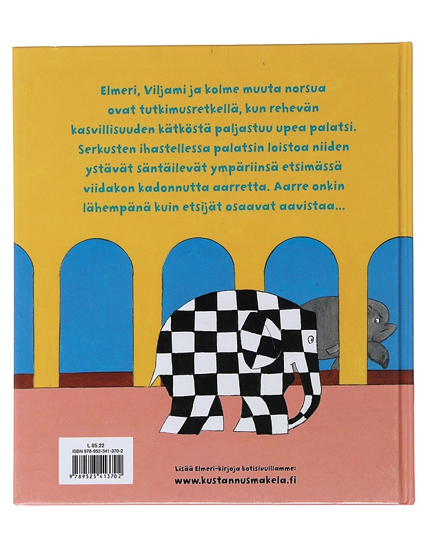 Elmeri ja kadonnut aarre - McKee, David - Lastenkirjat - 10105489162 - 1