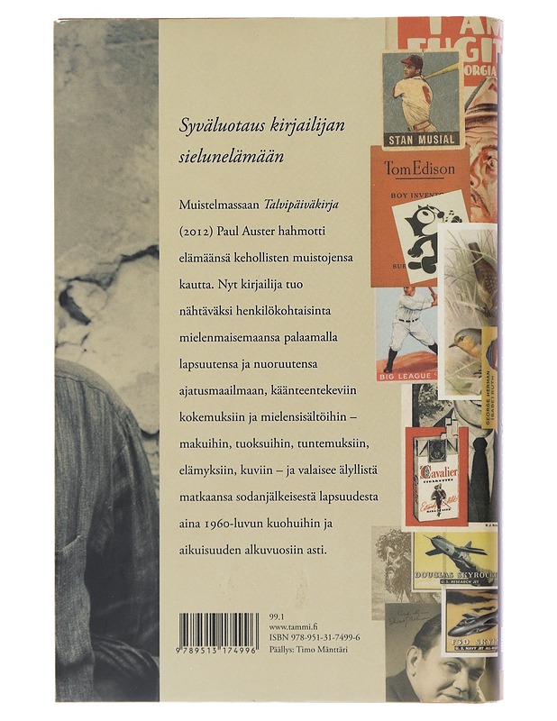 Mielen maisemissa - Auster, Paul - Elämäkerrat ja muistelmat - 10105489167 - 1