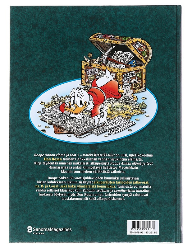 Roope Ankan elämä ja teot 2 : Kaikki lisäseikkailut - Rosa, Don - Sarjakuvat - 10105489198 - 1