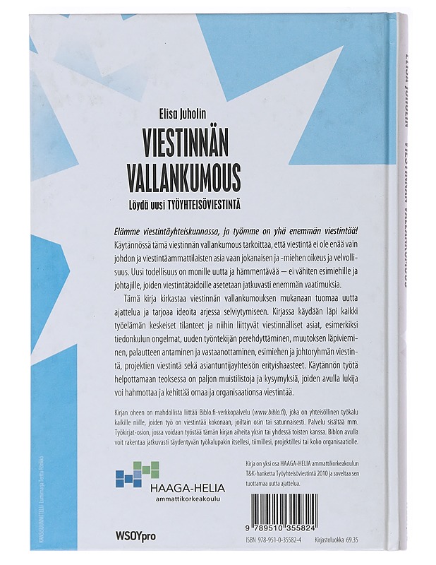 Viestinnän vallankumous - Elisa Juholin - Harrastekirjat - 10105489215 - 1