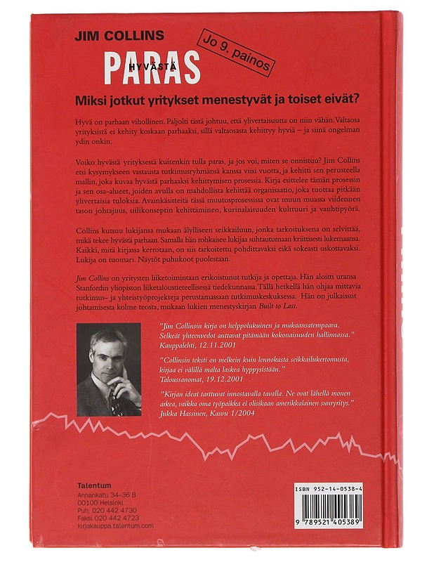 Hyvästä paras - Jim Collins - Harrastekirjat - 10105489225 - 1