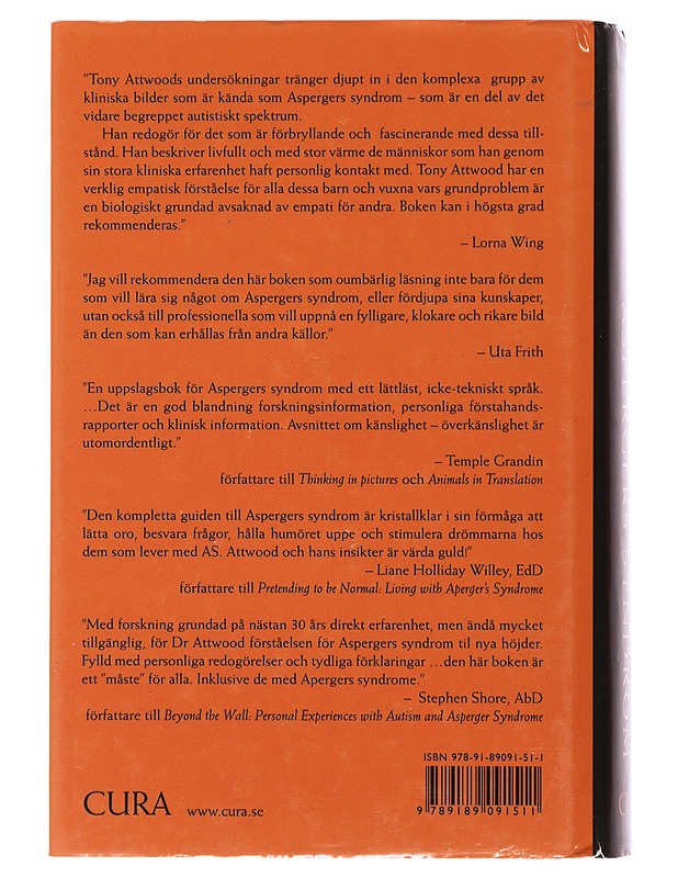 Den kompletta guiden till Aspergers syndrom - Attwood, Tony - Tietokirjat ja oppaat - 10105489234 - 1