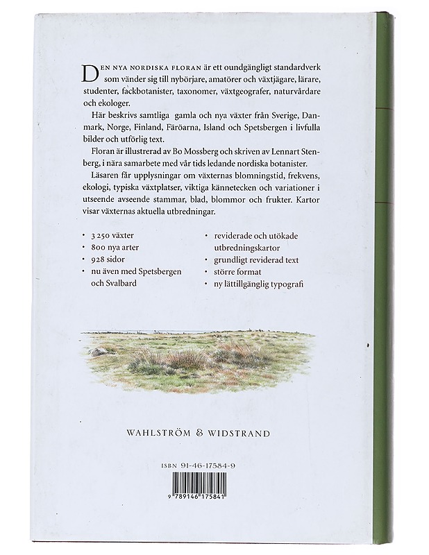 Den nya nordiska floran - Mossberg, Bo - Tietokirjat ja oppaat - 10105489238 - 1