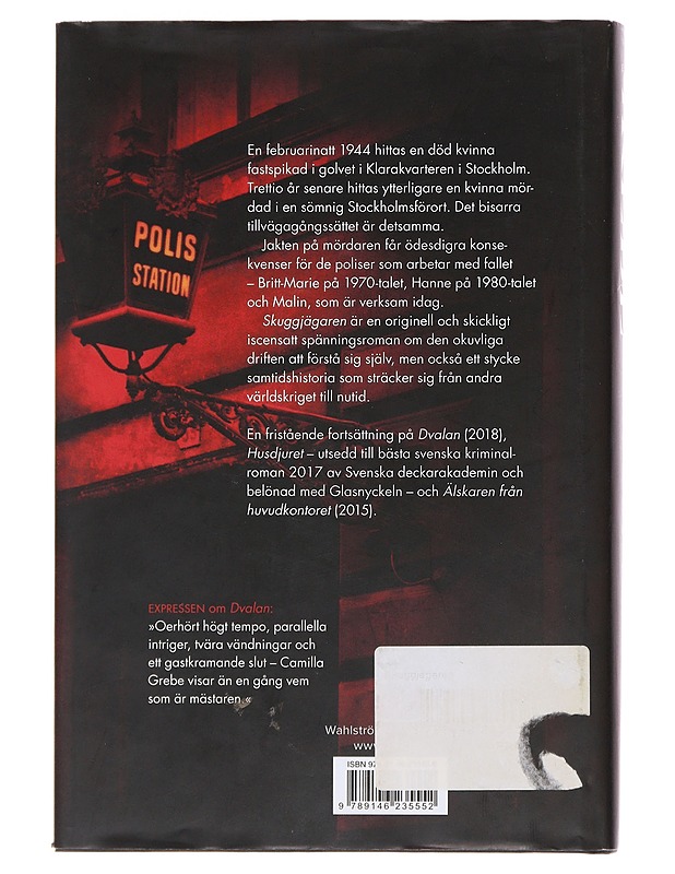 Skuggjägaren - Camilla Grebe - Romaanit ja novellit - 10105489243 - 1