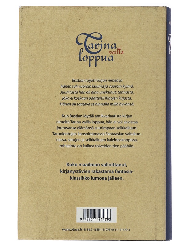 Tarina vailla loppua - Ende, Michael - Fantasia- ja scifi - 10105489259 - 1