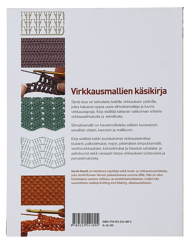 Virkkausmallien käsikirja - Hazell, Sarah - Kirja lahjaksi - 10105489397 - 1