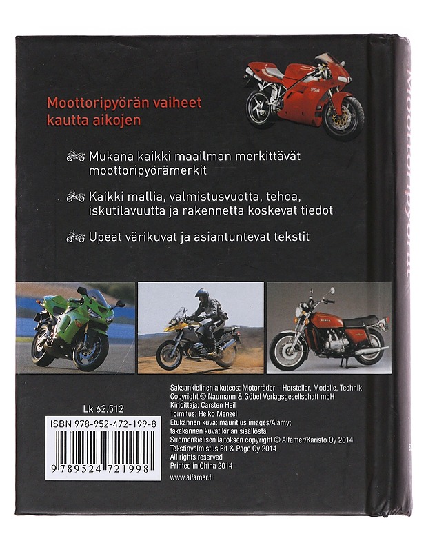 Moottoripyörät : valmistajat, mallit, tekniikka - Heil, Carsten - Tietokirjat ja oppaat - 10105489404 - 1