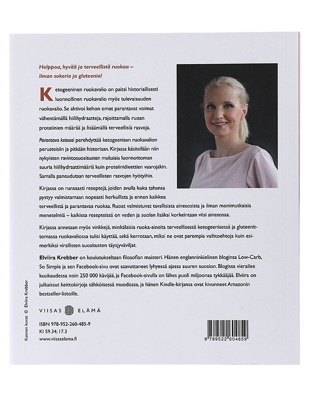 Parantava ketoosi - Elviira Krebber - Ruokakirjat - 10105489405 - 1