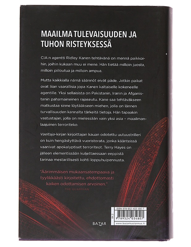 Kulkusirkka - Hayes, Terry - Jännitys ja dekkarit - 10105489436 - 1