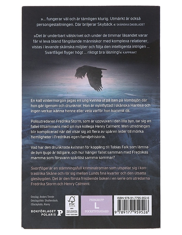 Svartfågel - Frida Skybäck - Romaanit ja novellit - 10105489445 - 1